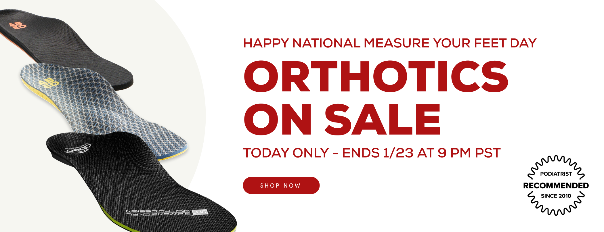 The Walking Company - One-Day Flash Sale on Orthotics 